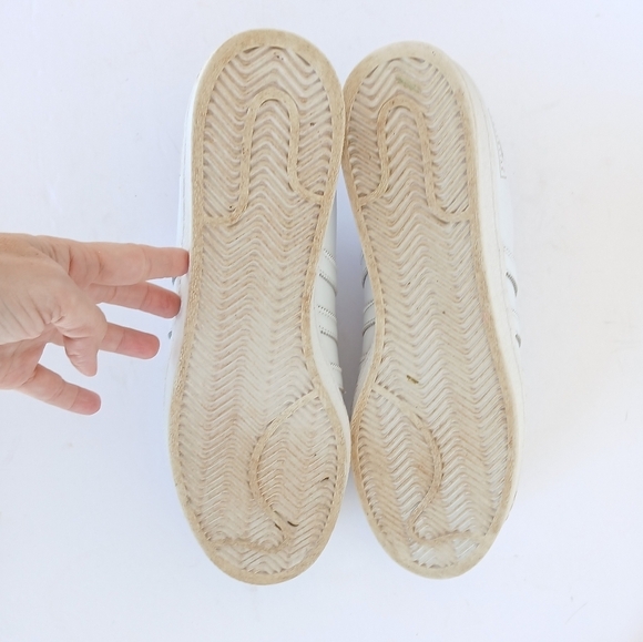 Adidas Superstar Lux White Leather Low 11.5 main image 4